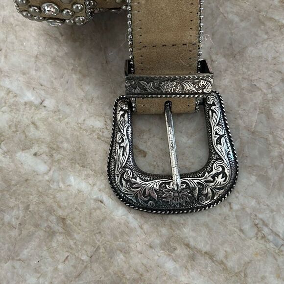 Rhinestone Studded Vintage Cowboy Belt main image 8